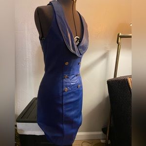 Vintage Leather Bermans Dress